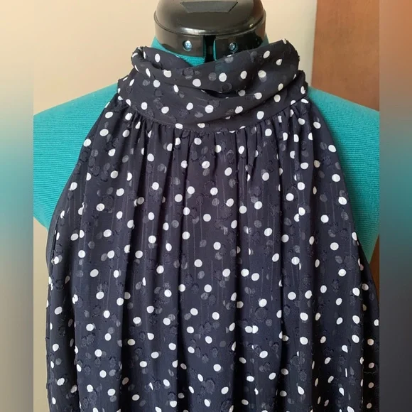 Alex Marie Halter Dress Isabel Polka-dot navy blue - Picture 10 of 10